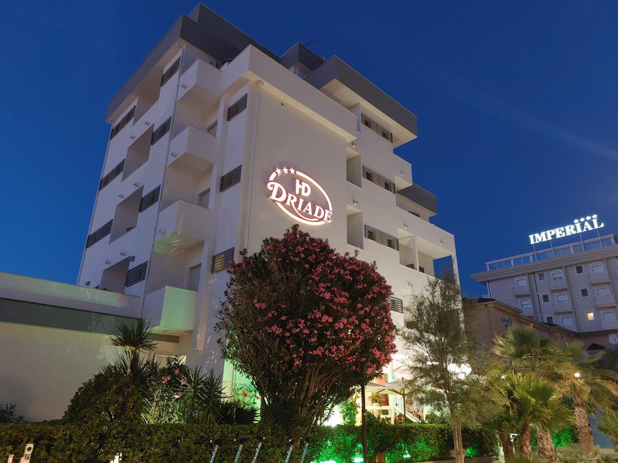Hotel Driade Sul Mare Rimini Eksteriør bilde